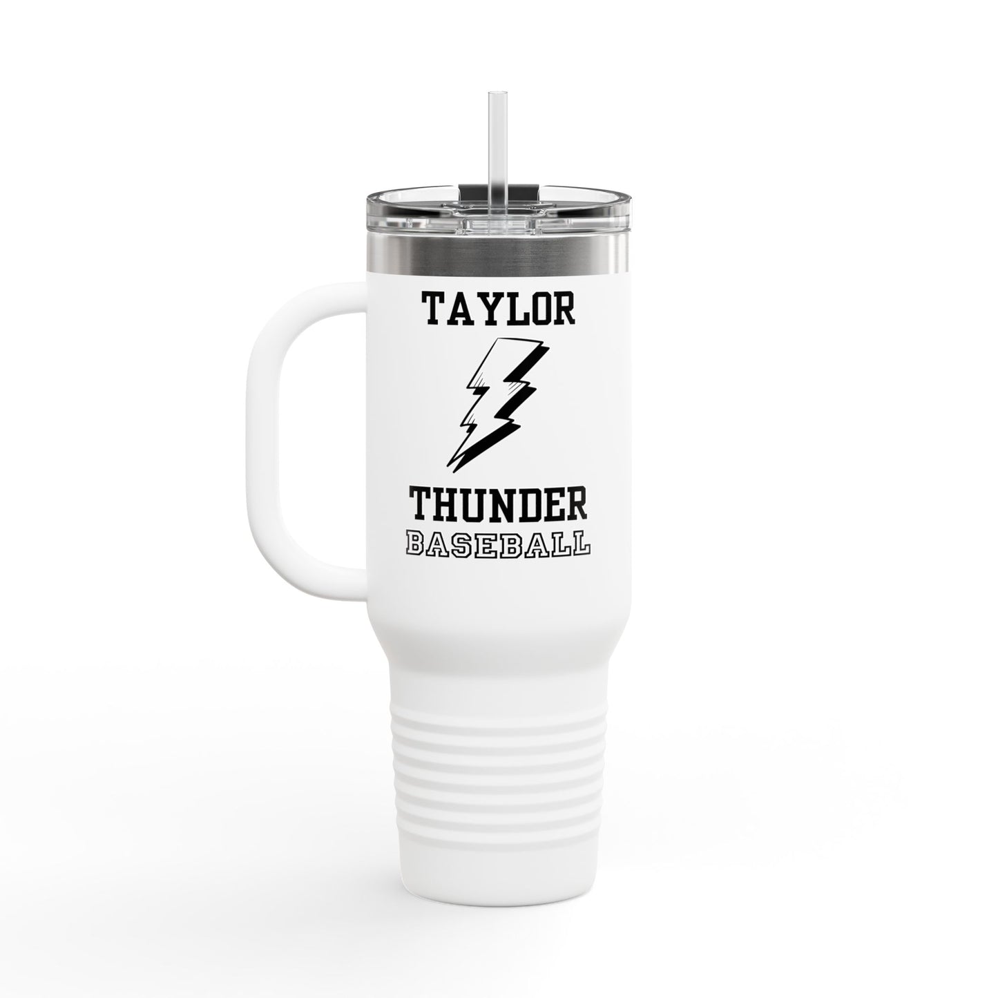 Thunder Insulated Travel Mug, 40oz, Lighting Thunder Sport Team