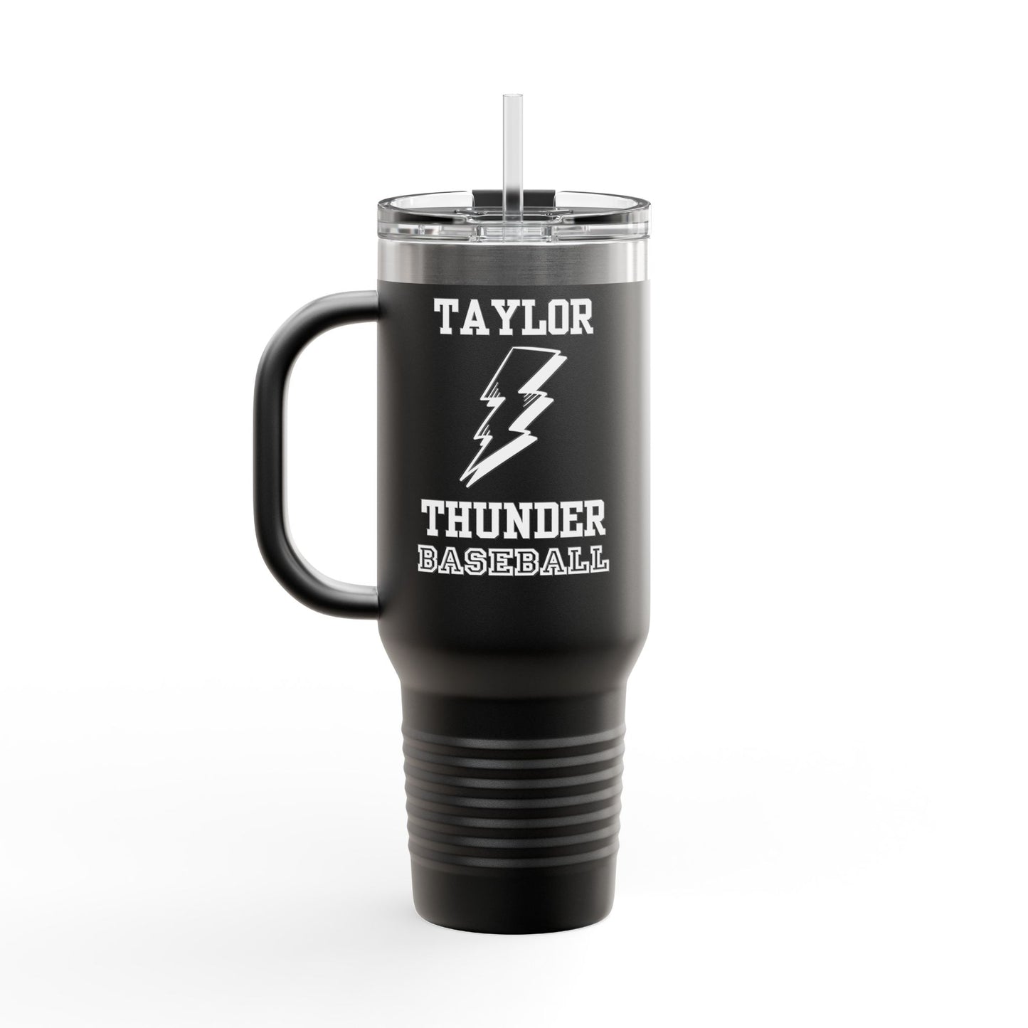 Thunder Insulated Travel Mug, 40oz, Lighting Thunder Sport Team