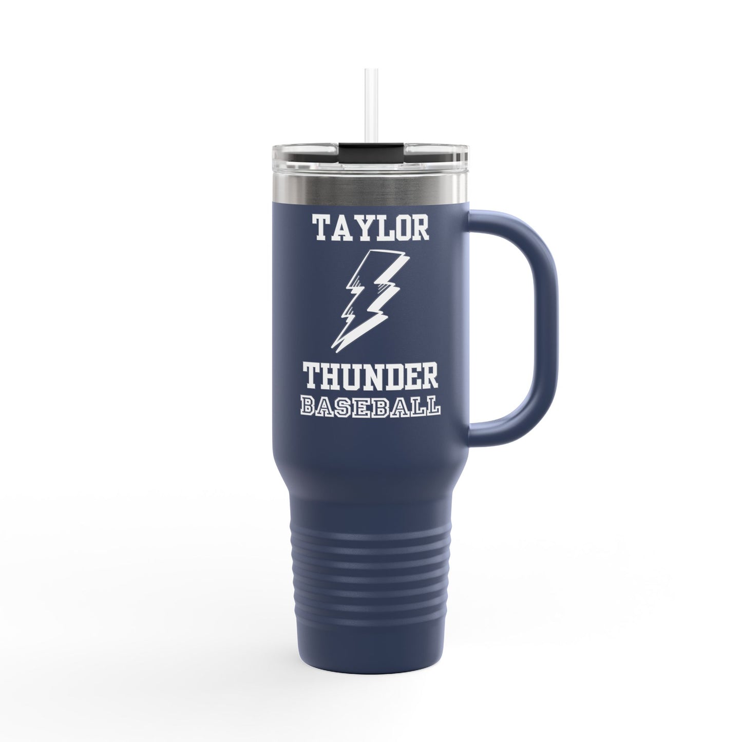 Thunder Insulated Travel Mug, 40oz, Lighting Thunder Sport Team