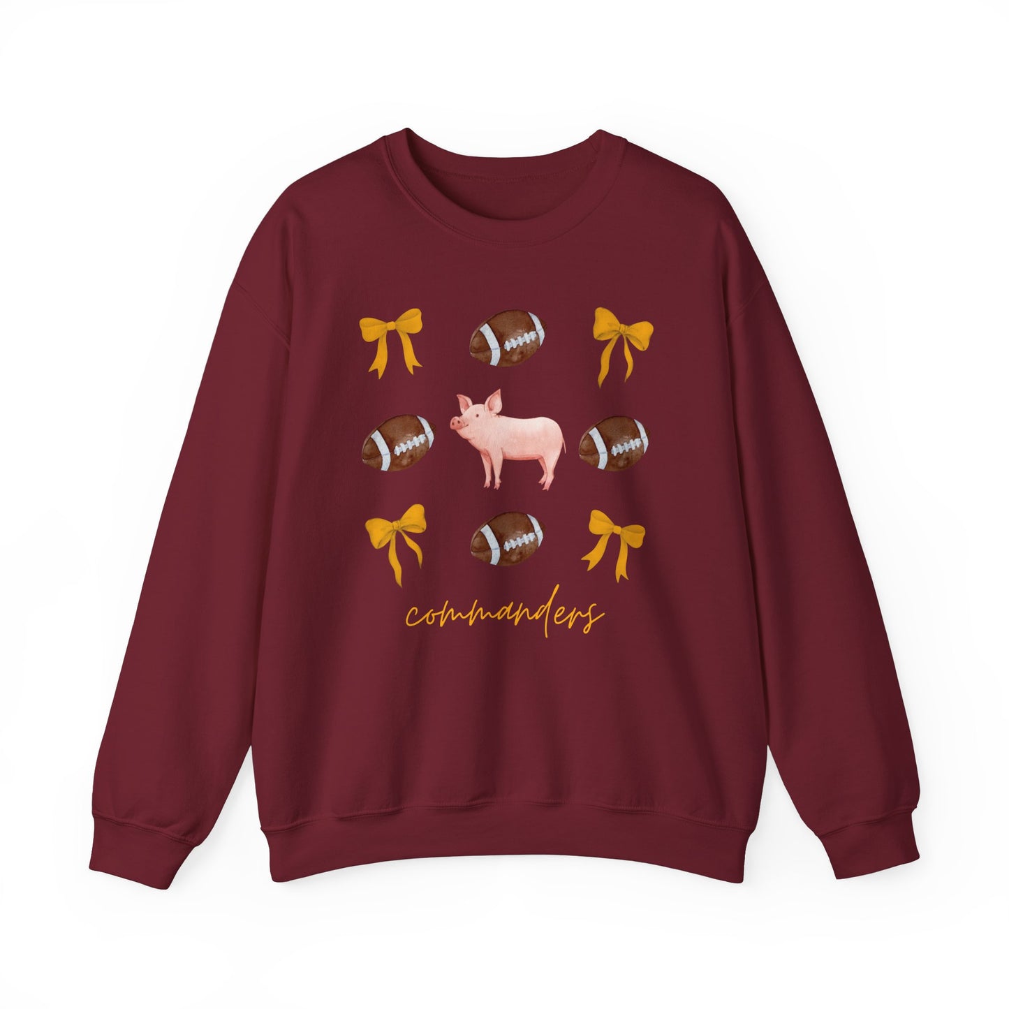 Washington Commanders Coquette Sweatshirt