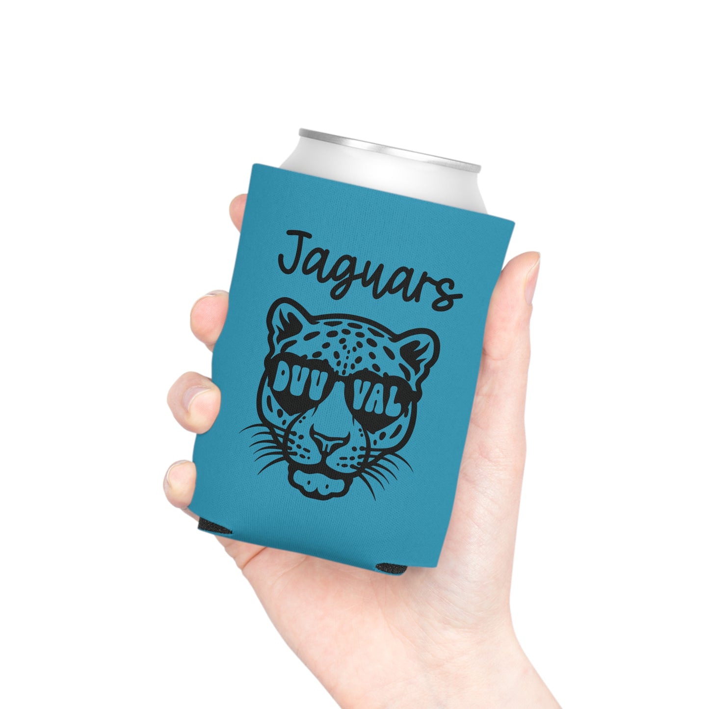 Custom Jacksonville Jaguars Sunnies Koozie, Regular & Slim