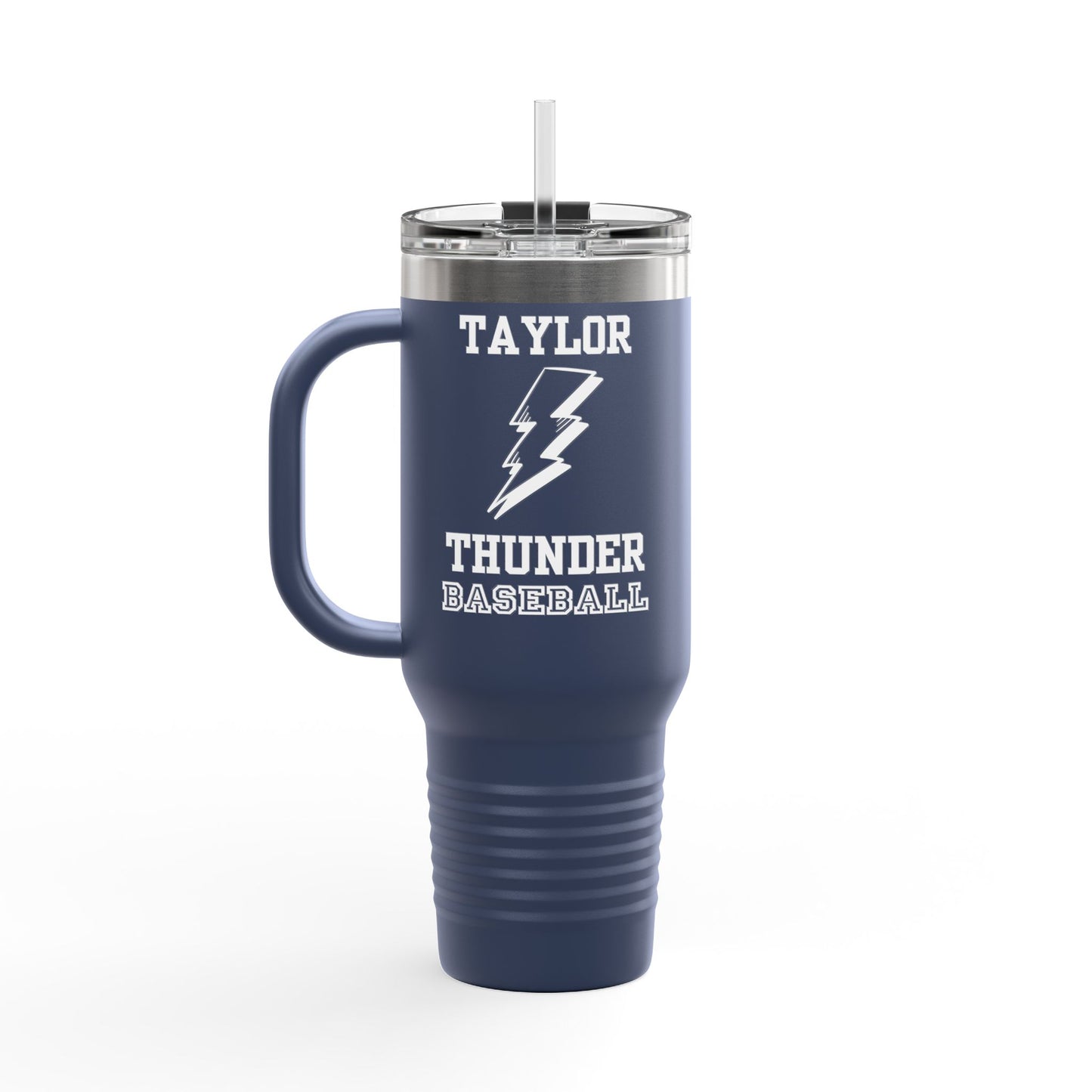 Thunder Insulated Travel Mug, 40oz, Lighting Thunder Sport Team