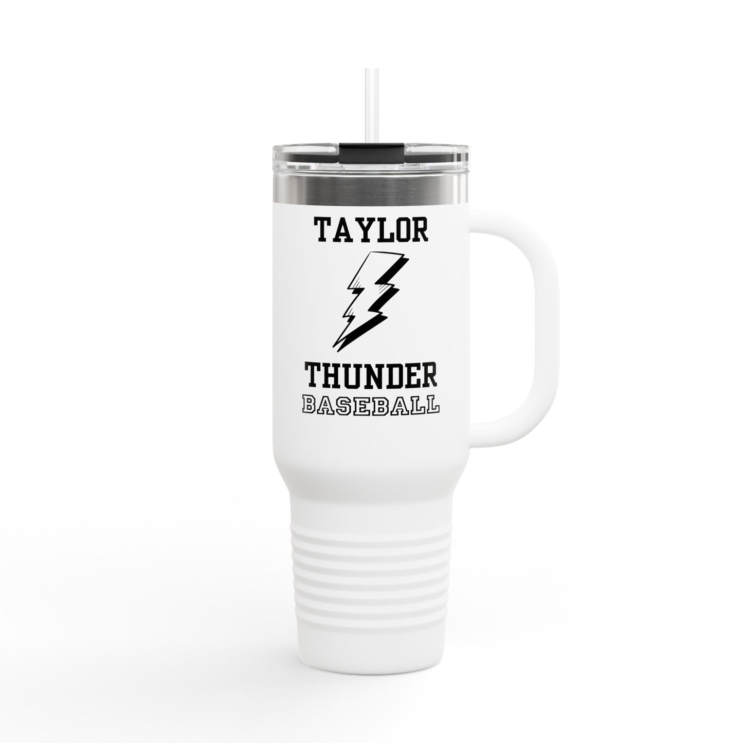 Thunder Insulated Travel Mug, 40oz, Lighting Thunder Sport Team