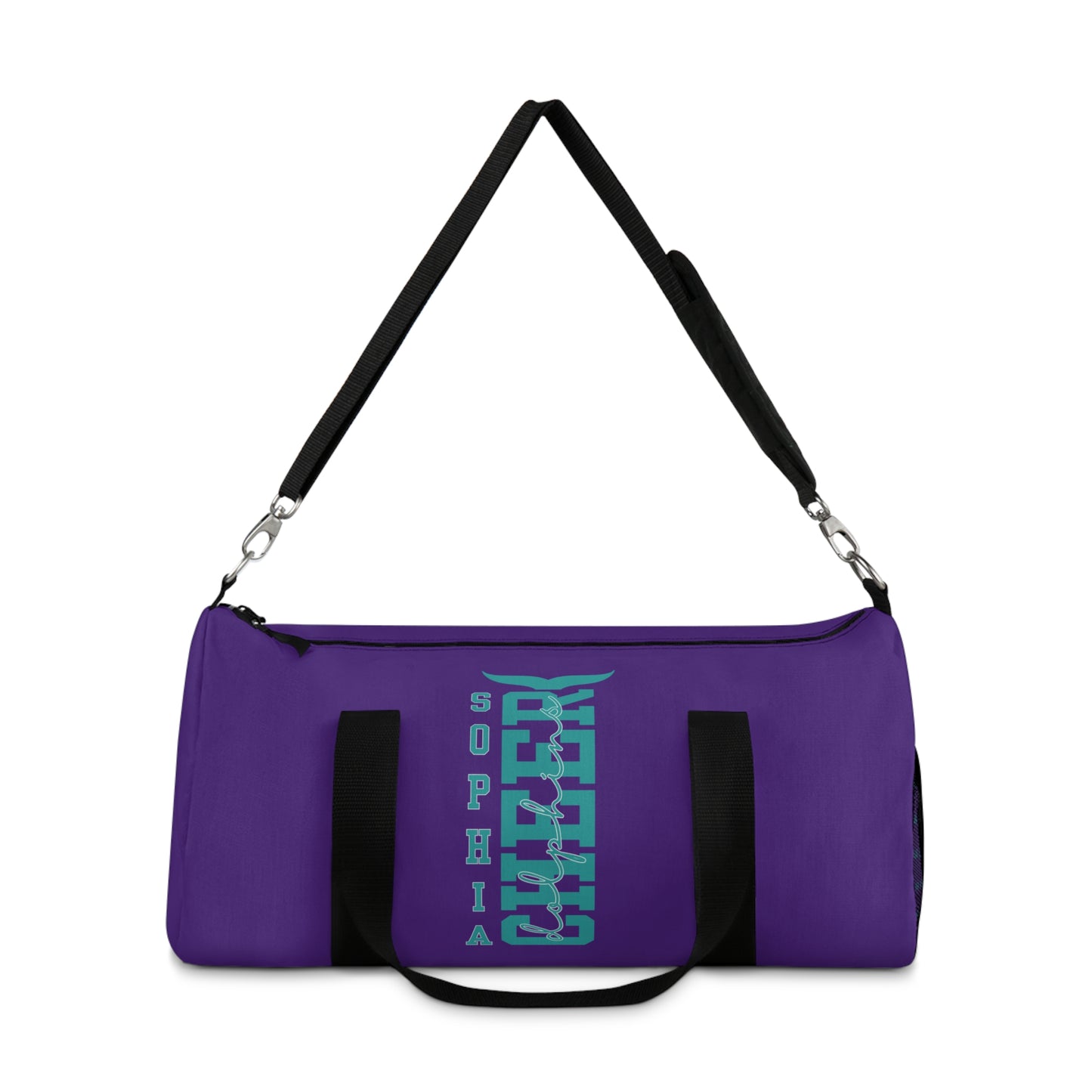 Pine Island Academy Dolphins Cheerleader Duffel Bag - Practice & Competition Bag