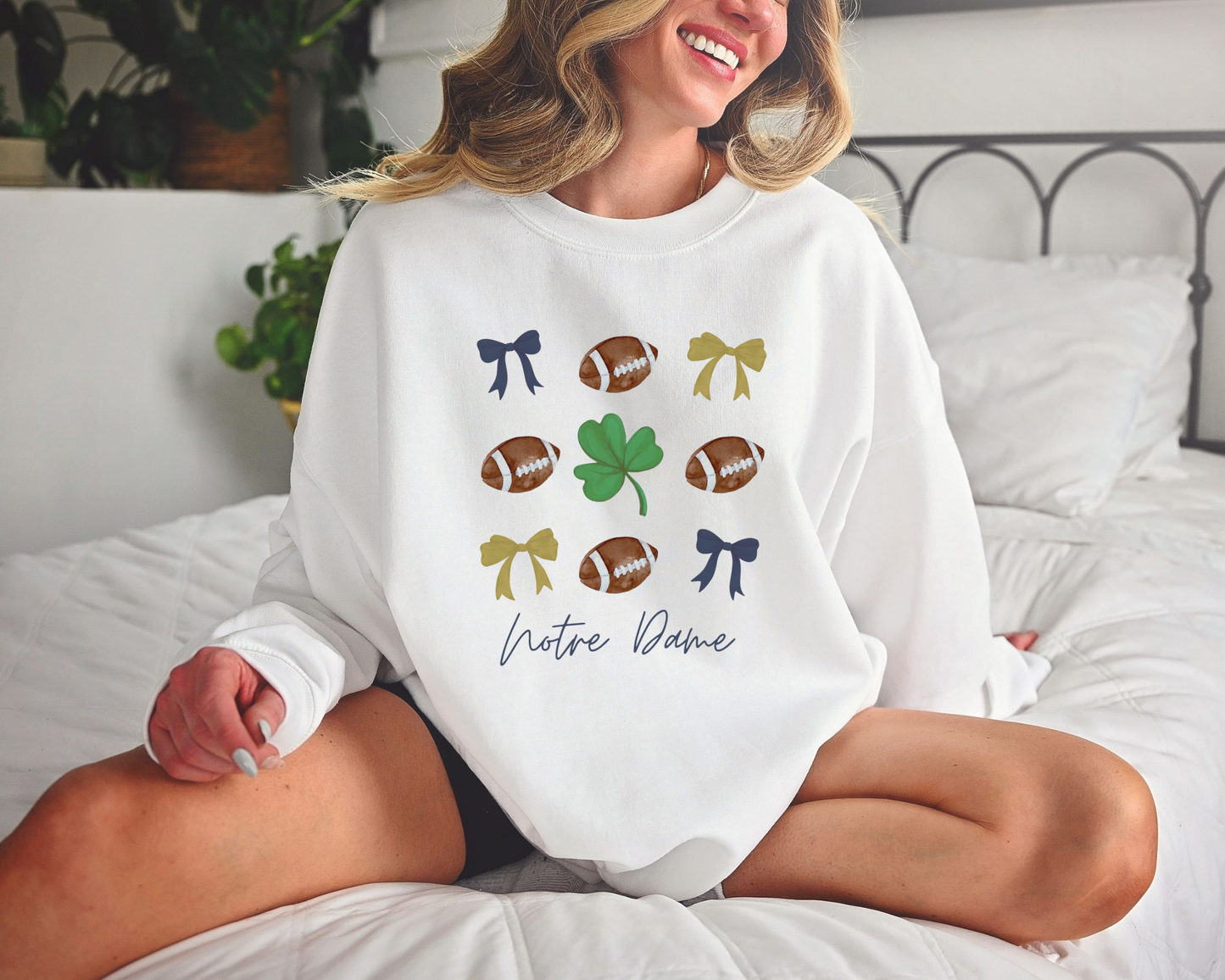 Notre Dame Fighting Irish Coquette Sweatshirt