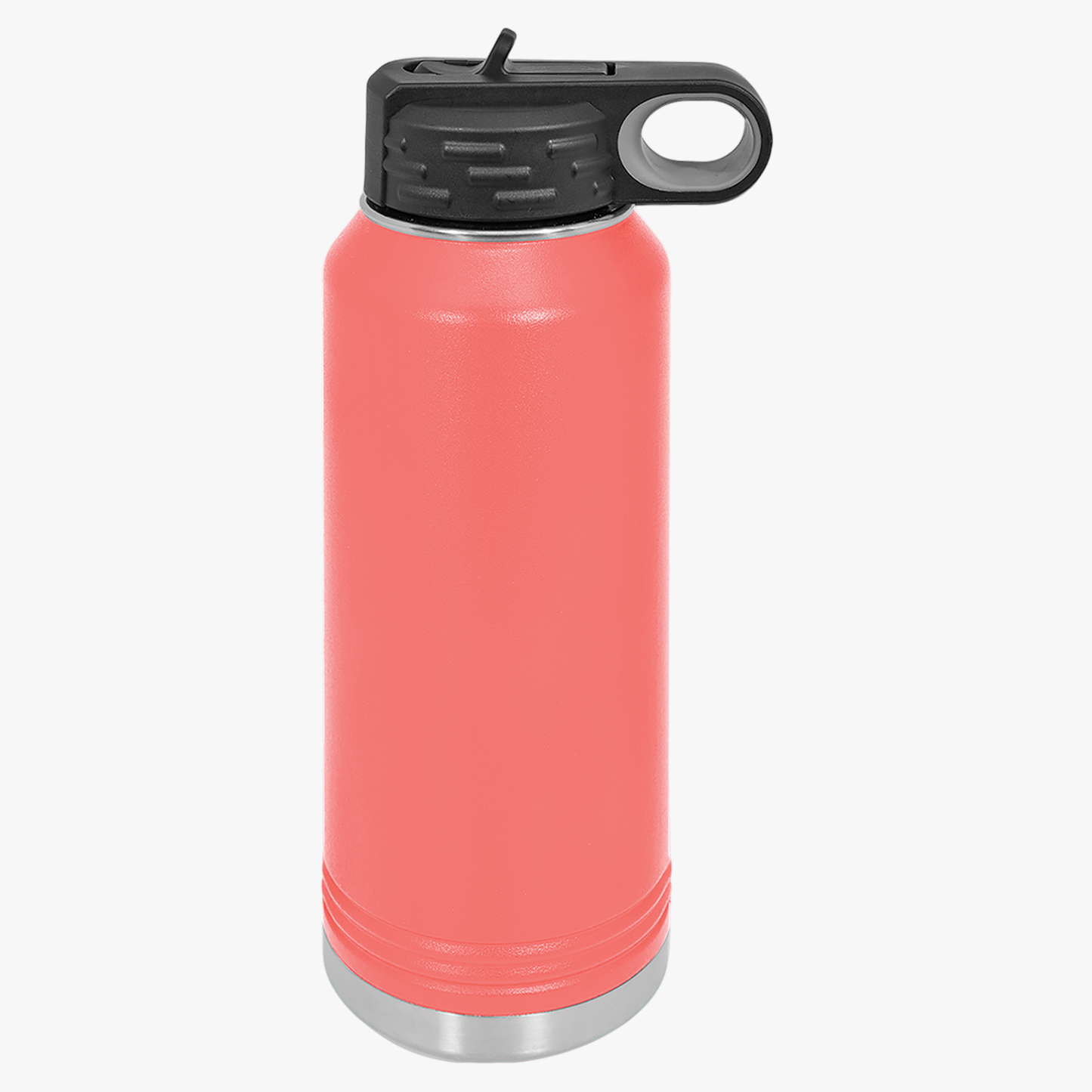 Personalized Sharks Water Bottle, 20oz Stainless Steel Tumbler for Youth Travel Team