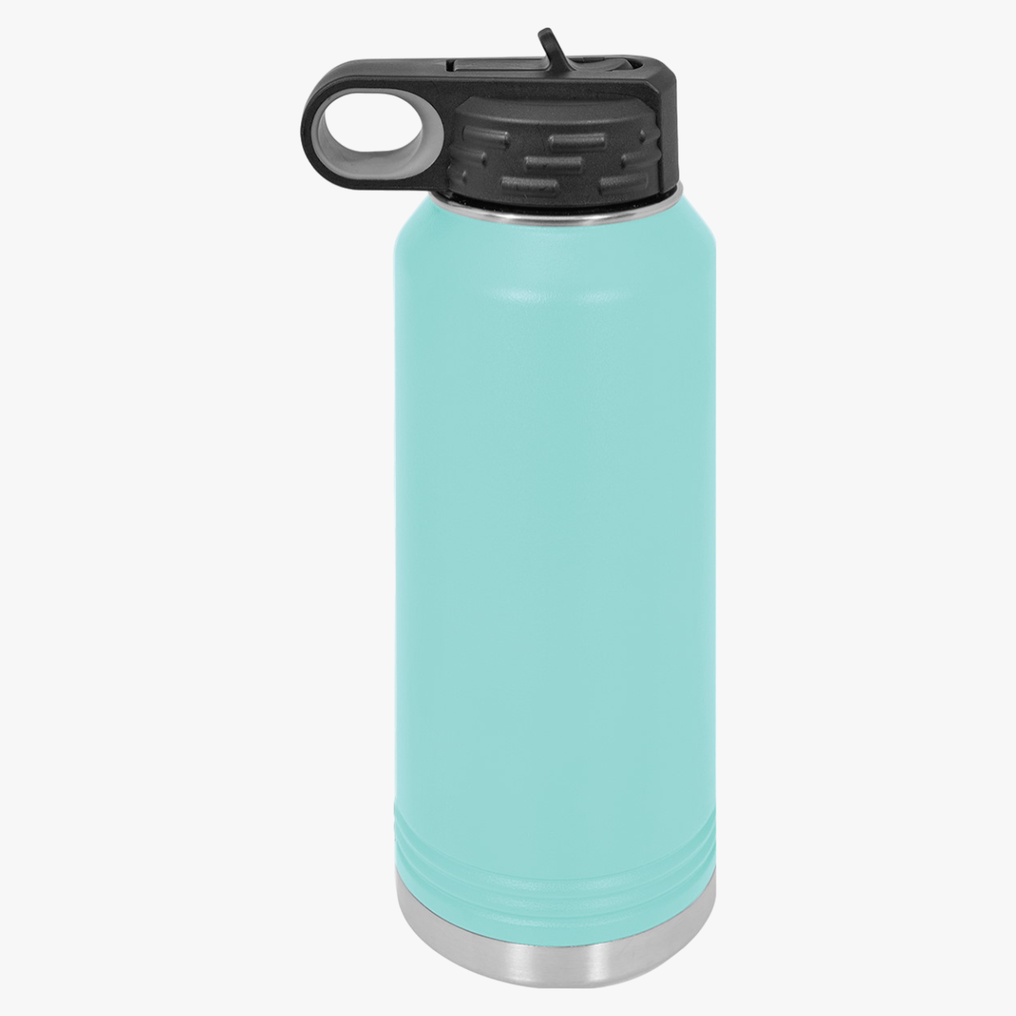 Personalized Sharks Water Bottle, 20oz Stainless Steel Tumbler for Youth Travel Team