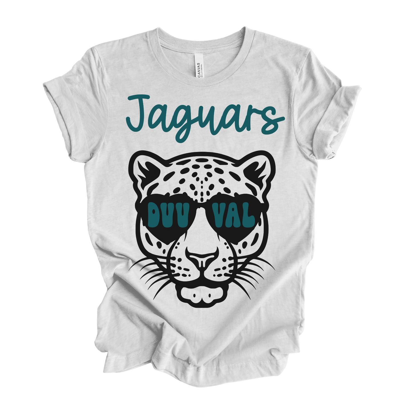 Custom Jacksonville Jaguars Shades Short Sleeve Tee