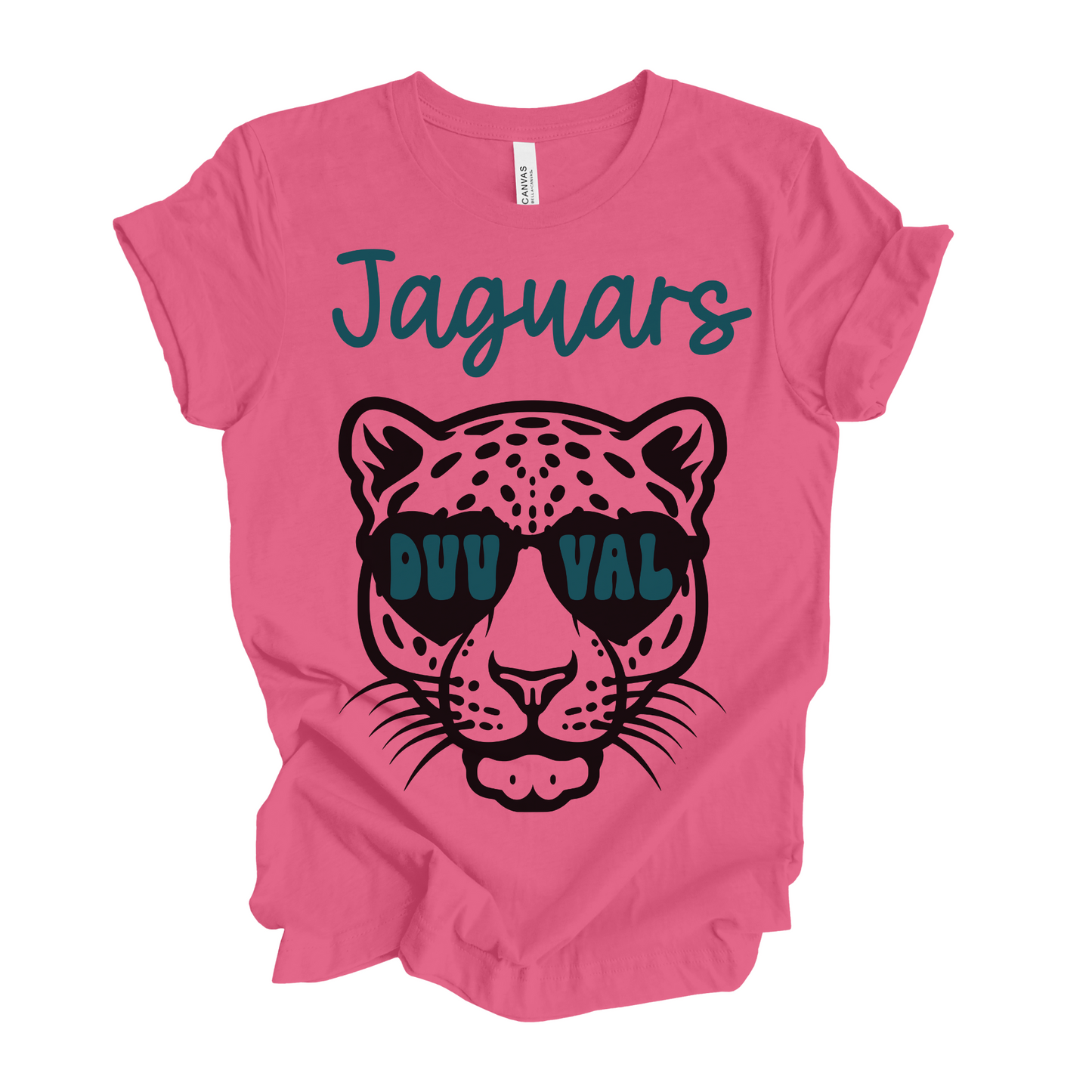 Custom Jacksonville Jaguars Shades Short Sleeve Tee