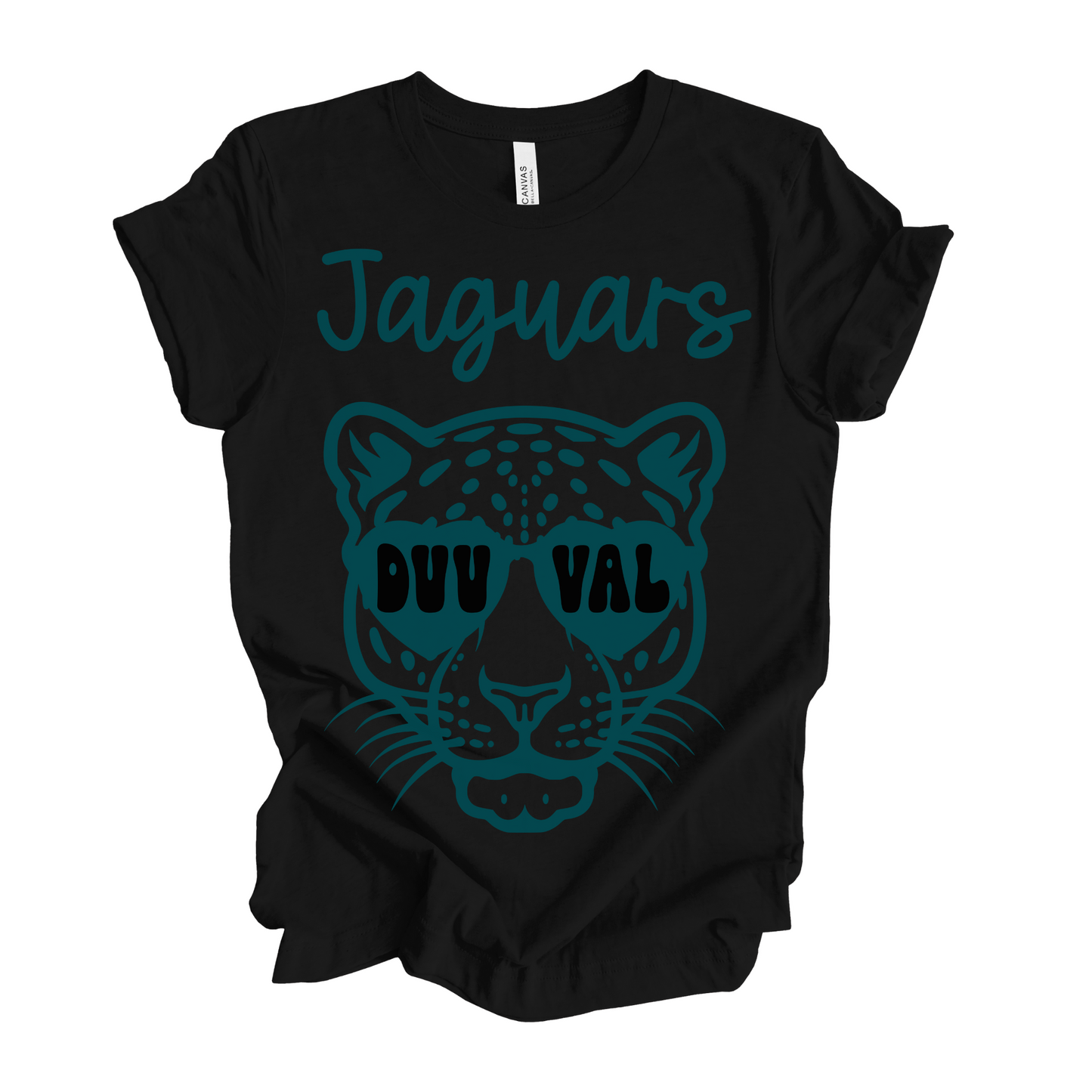 Custom Jacksonville Jaguars Shades Short Sleeve Tee