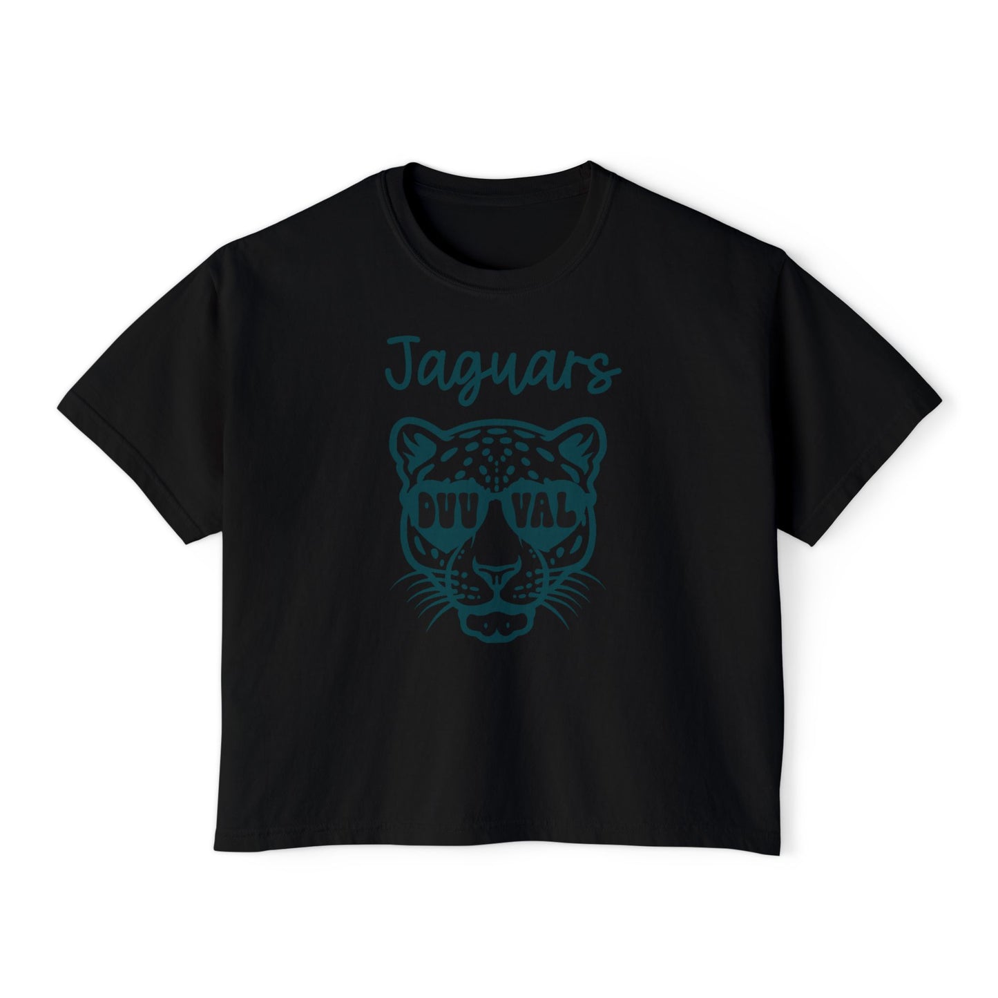 Jacksonville Jaguars Sunnies Crop Top Tee