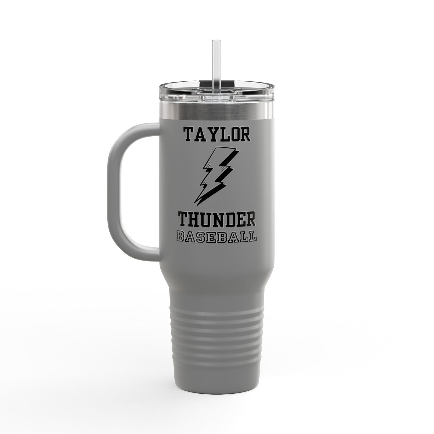 Thunder Insulated Travel Mug, 40oz, Lighting Thunder Sport Team
