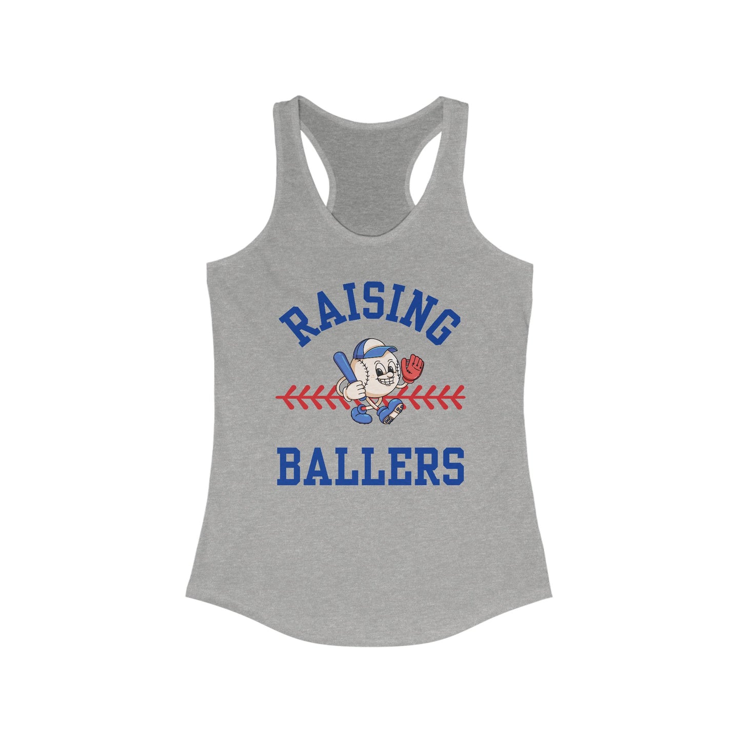 Raising Ballers Women's Racerback Tank Top