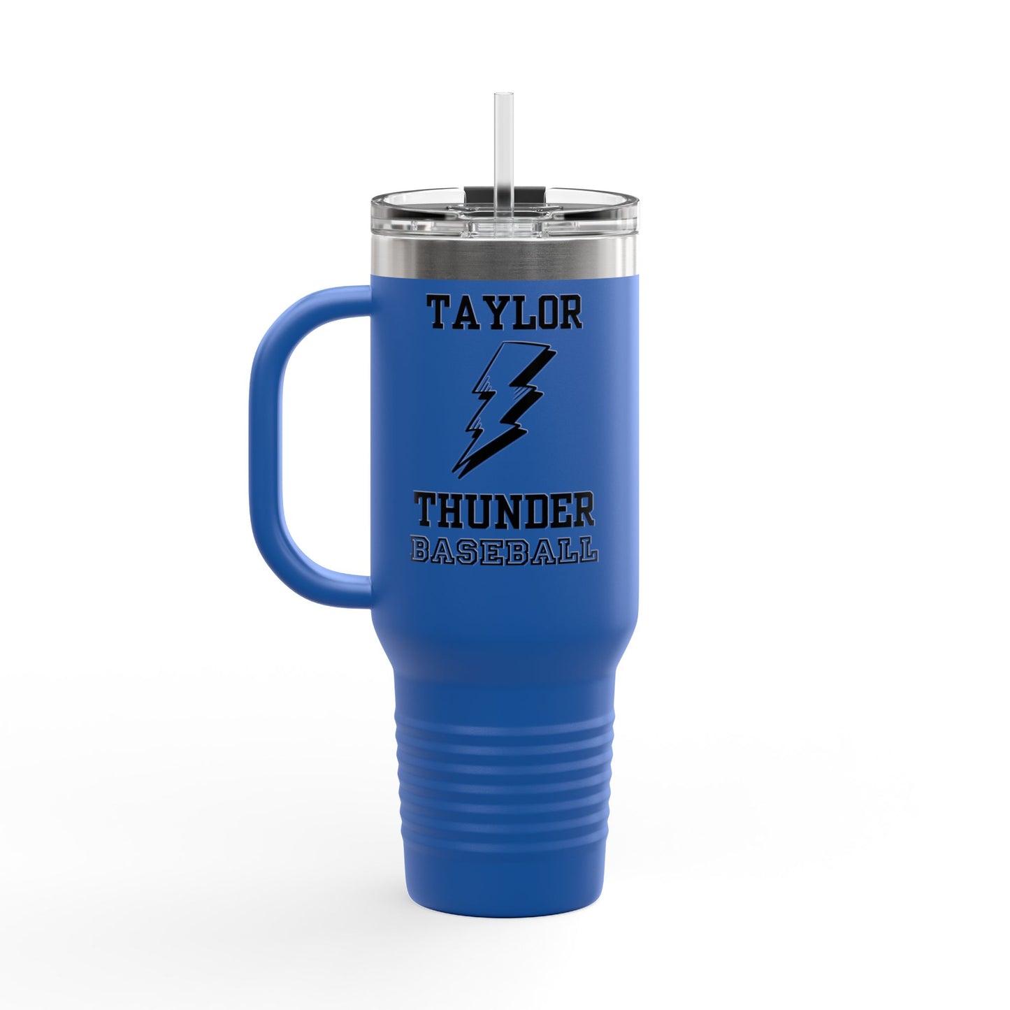 Thunder Insulated Travel Mug, 40oz, Lighting Thunder Sport Team