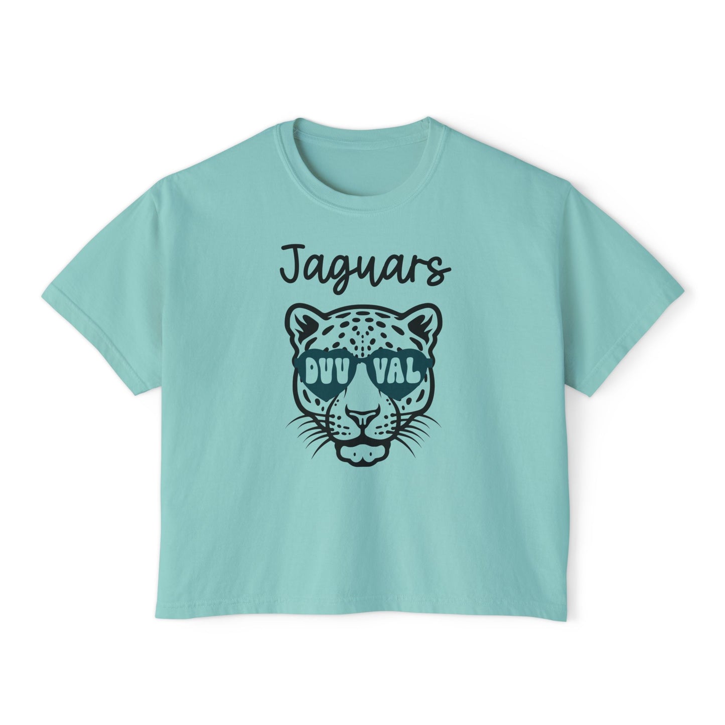 Jacksonville Jaguars Sunnies Crop Top Tee