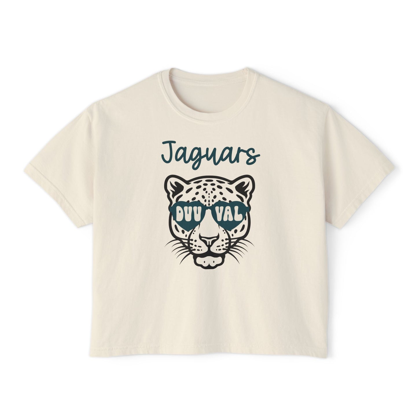 Jacksonville Jaguars Sunnies Crop Top Tee