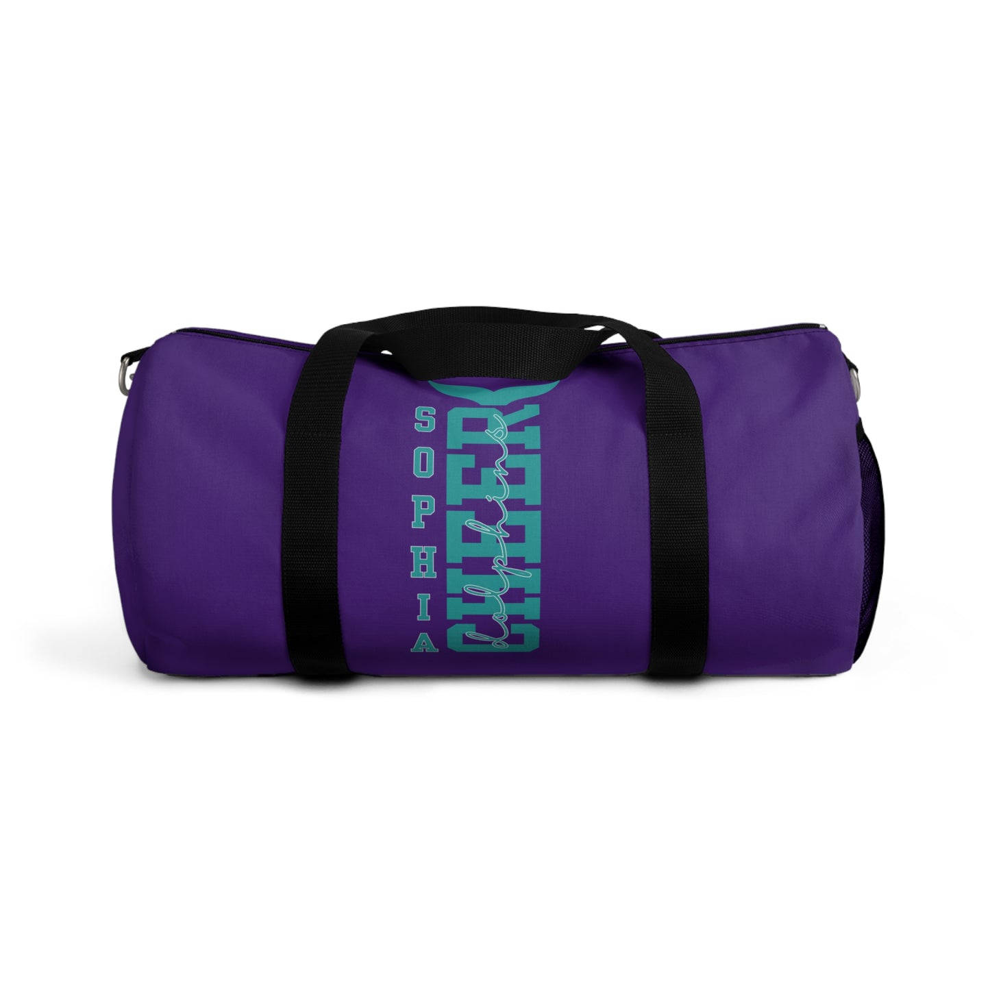 Pine Island Academy Dolphins Cheerleader Duffel Bag - Practice & Competition Bag