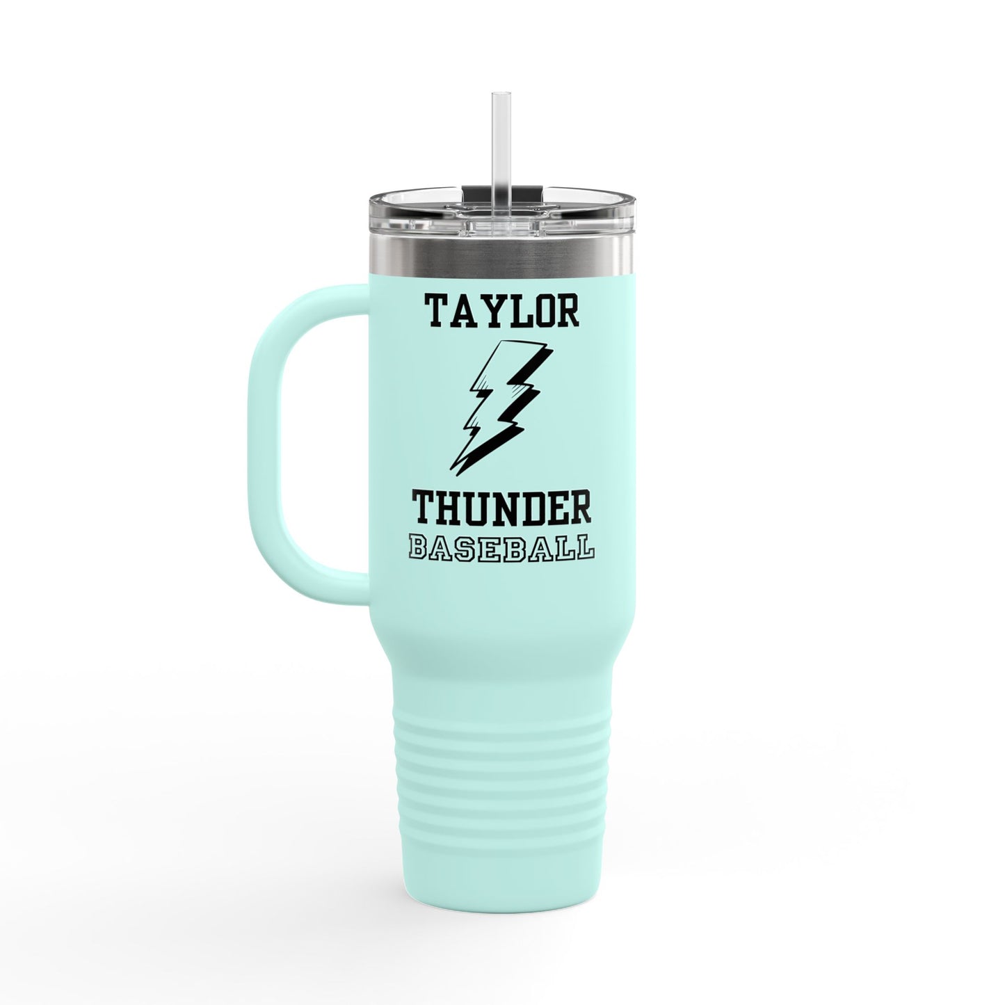 Thunder Insulated Travel Mug, 40oz, Lighting Thunder Sport Team
