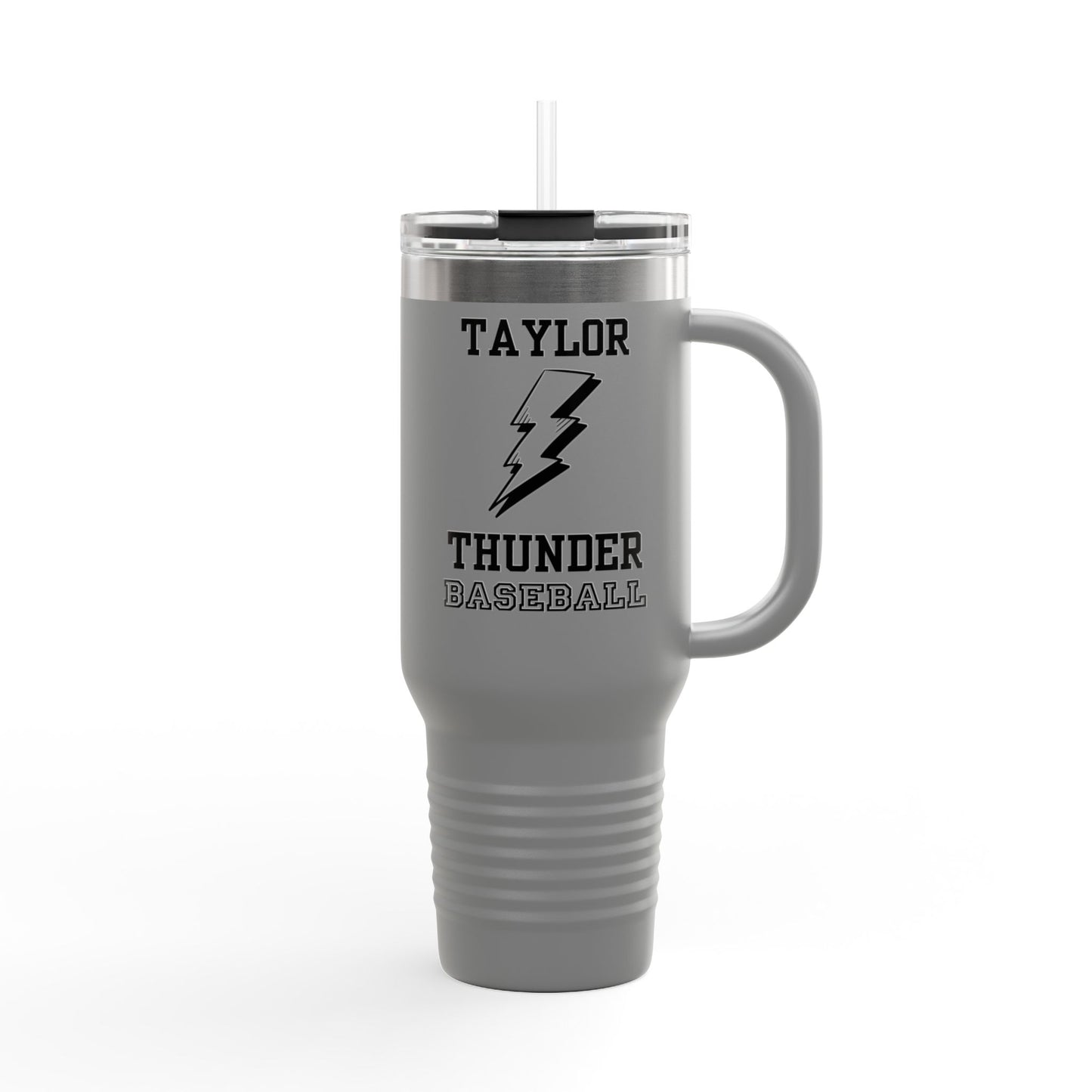 Thunder Insulated Travel Mug, 40oz, Lighting Thunder Sport Team