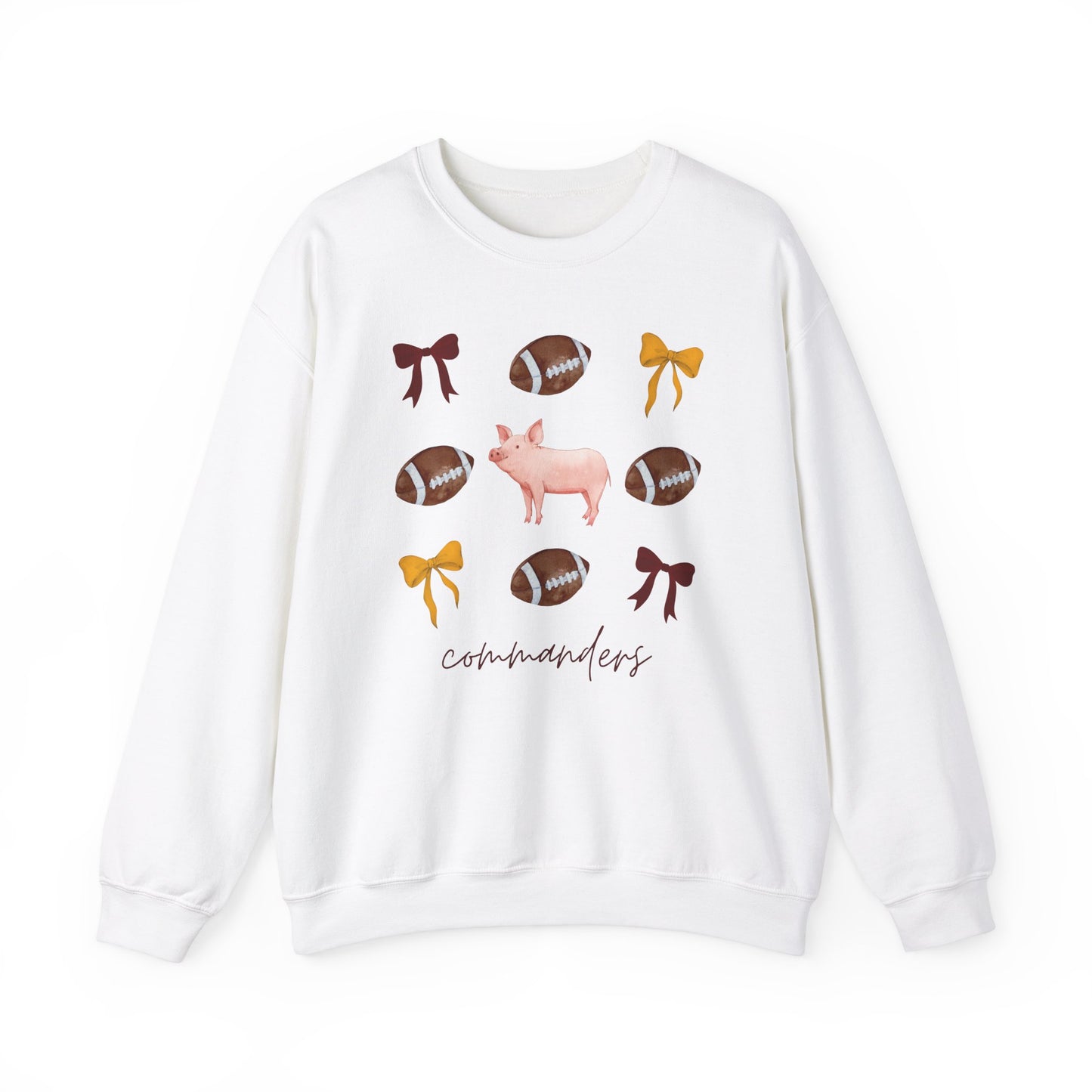 Washington Commanders Coquette Sweatshirt