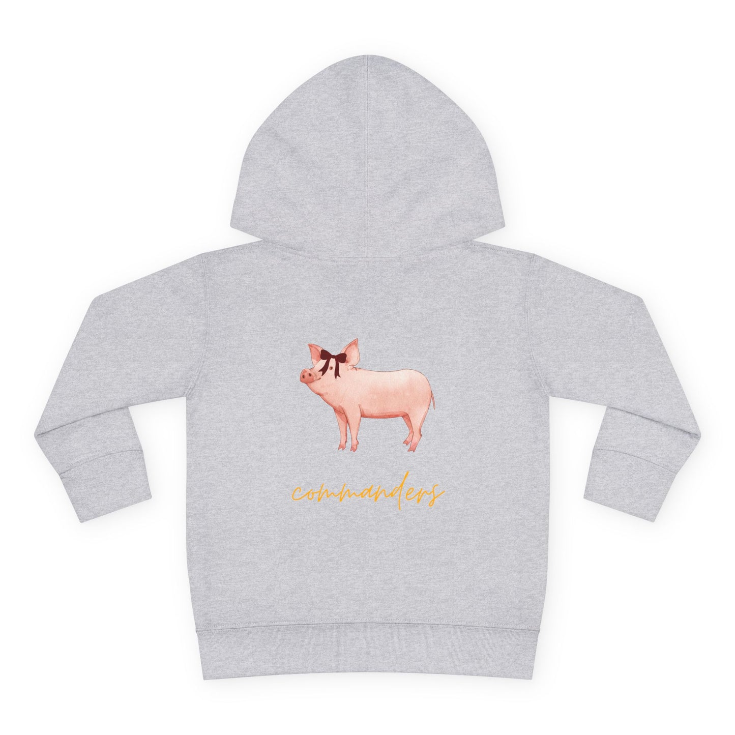 Toddler Washington Commanders Coquette Fleece Hoodie