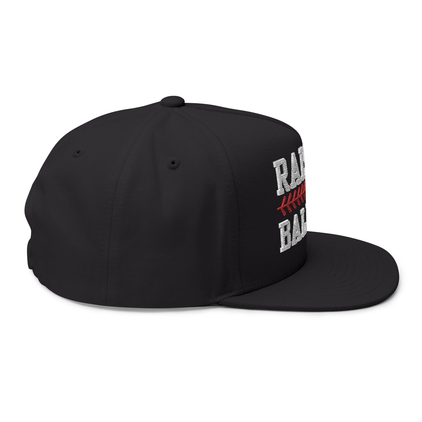 Raising Ballers Baseball Flat Bill Hat