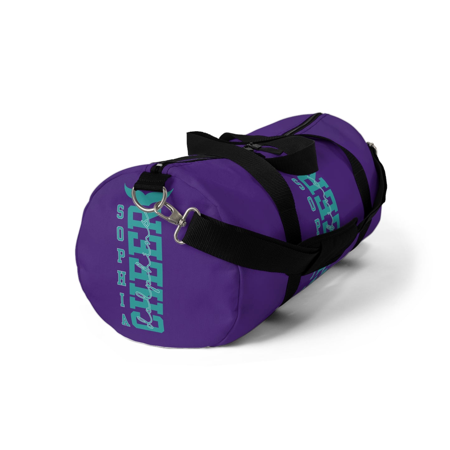 Pine Island Academy Dolphins Cheerleader Duffel Bag - Practice & Competition Bag