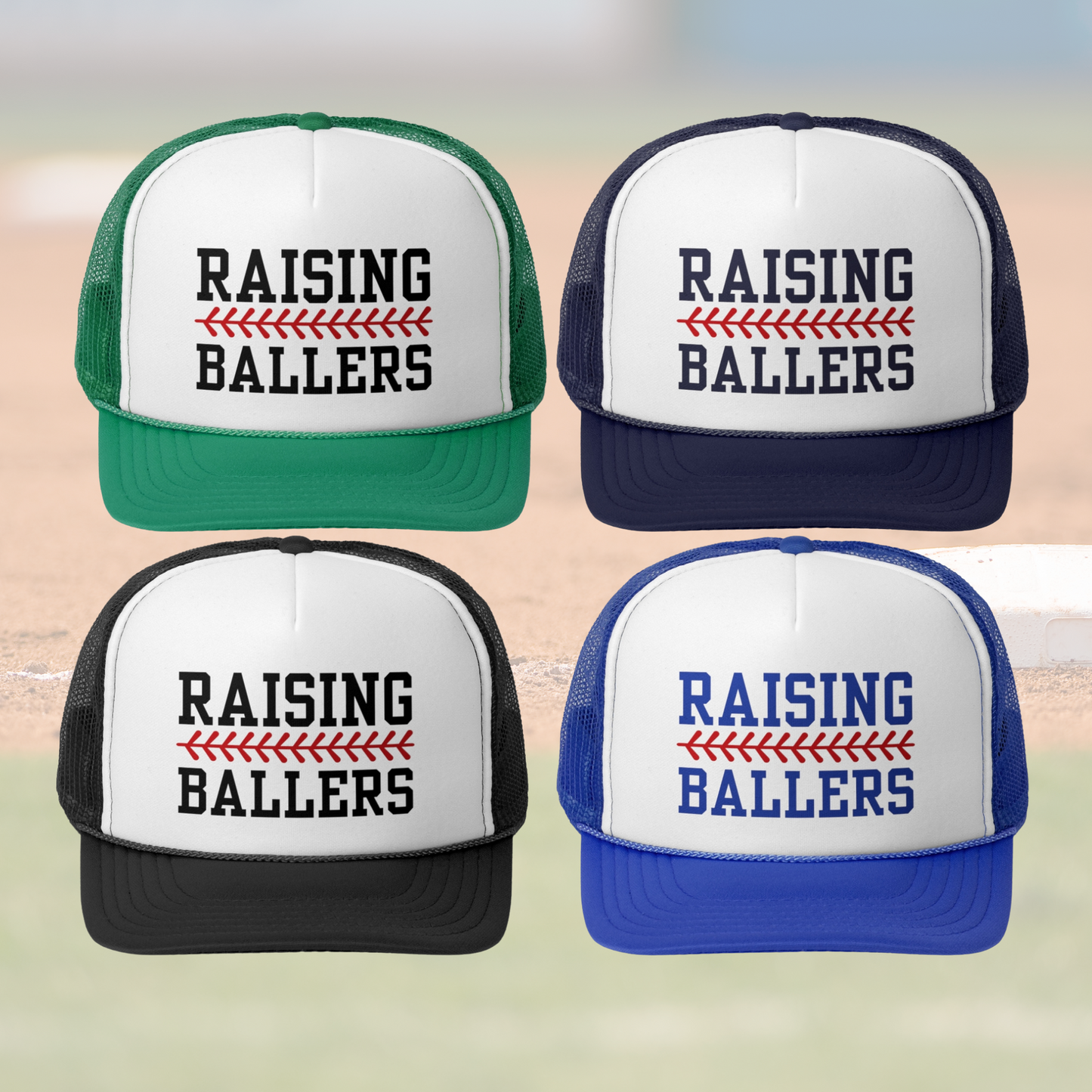 Raising Ballers Baseball Trucker Hat