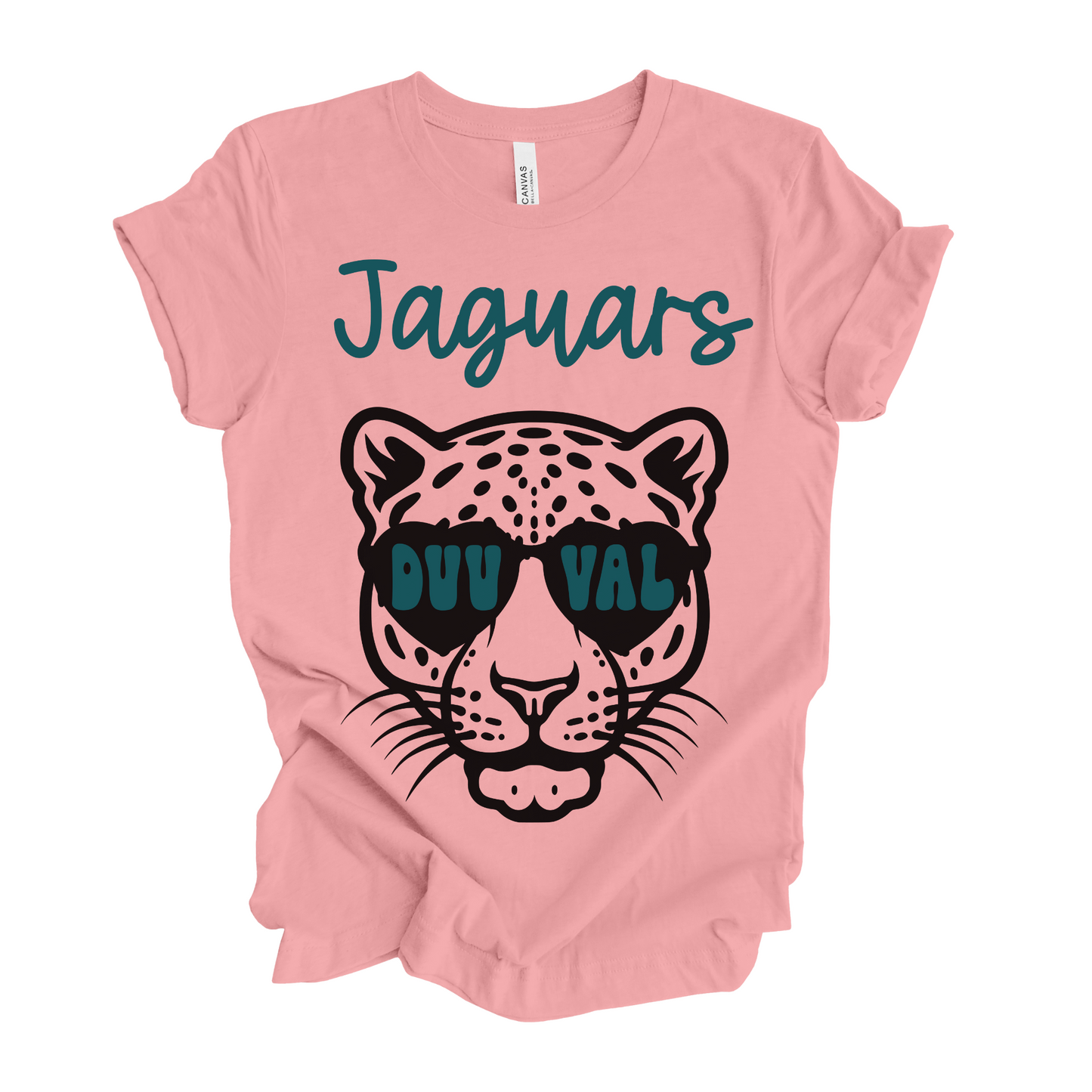 Custom Jacksonville Jaguars Shades Short Sleeve Tee