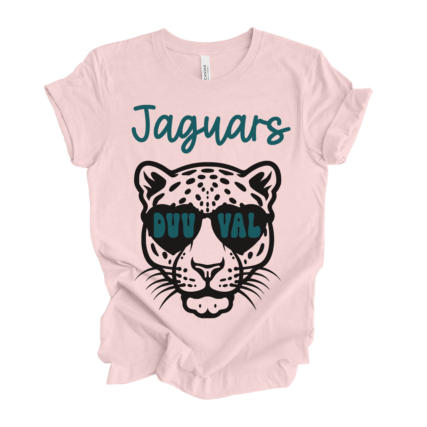 Custom Jacksonville Jaguars Shades Short Sleeve Tee