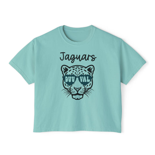 Jacksonville Jaguars Sunnies Crop Top Tee