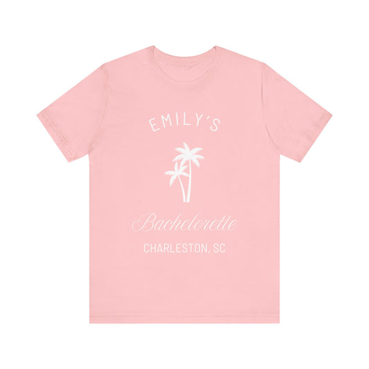 Bachelorette Party Trip Personalized Tee - Emily Collection