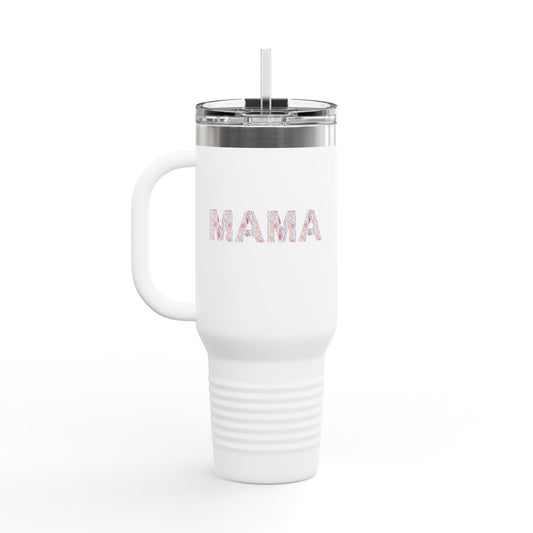 Custom Mama Tumbler, 40oz | Summer Beach Edition - Saltwater Shells